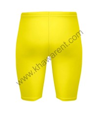 Yellow Compression Shorts