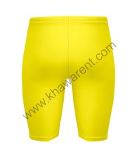 Yellow Compression Shorts