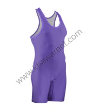 Purple Wrestling Singlet